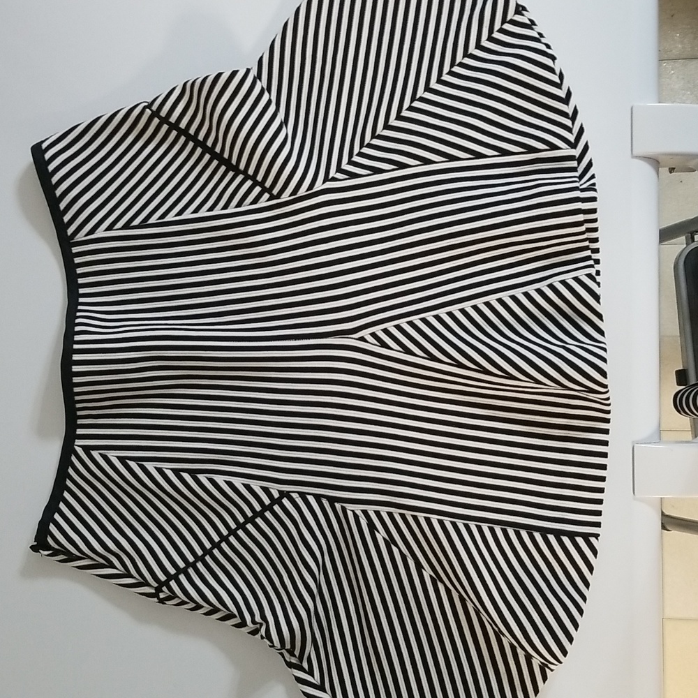 Banana Republic Striped Mini Skirt